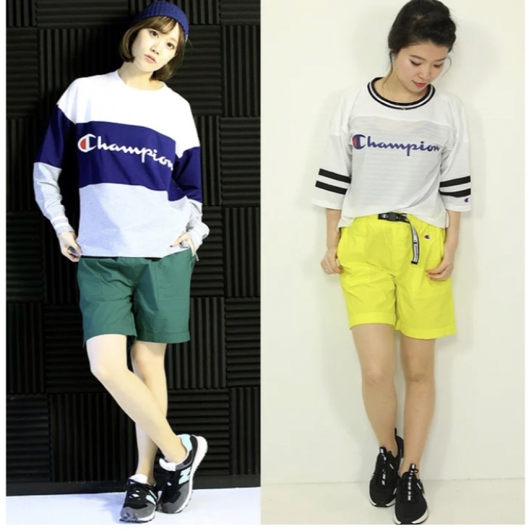 Champion(チャンピオン)のチャンピオンchampion ショートパンツ 短パン ズボン メンズ レディース レディースのパンツ(ショートパンツ)の商品写真