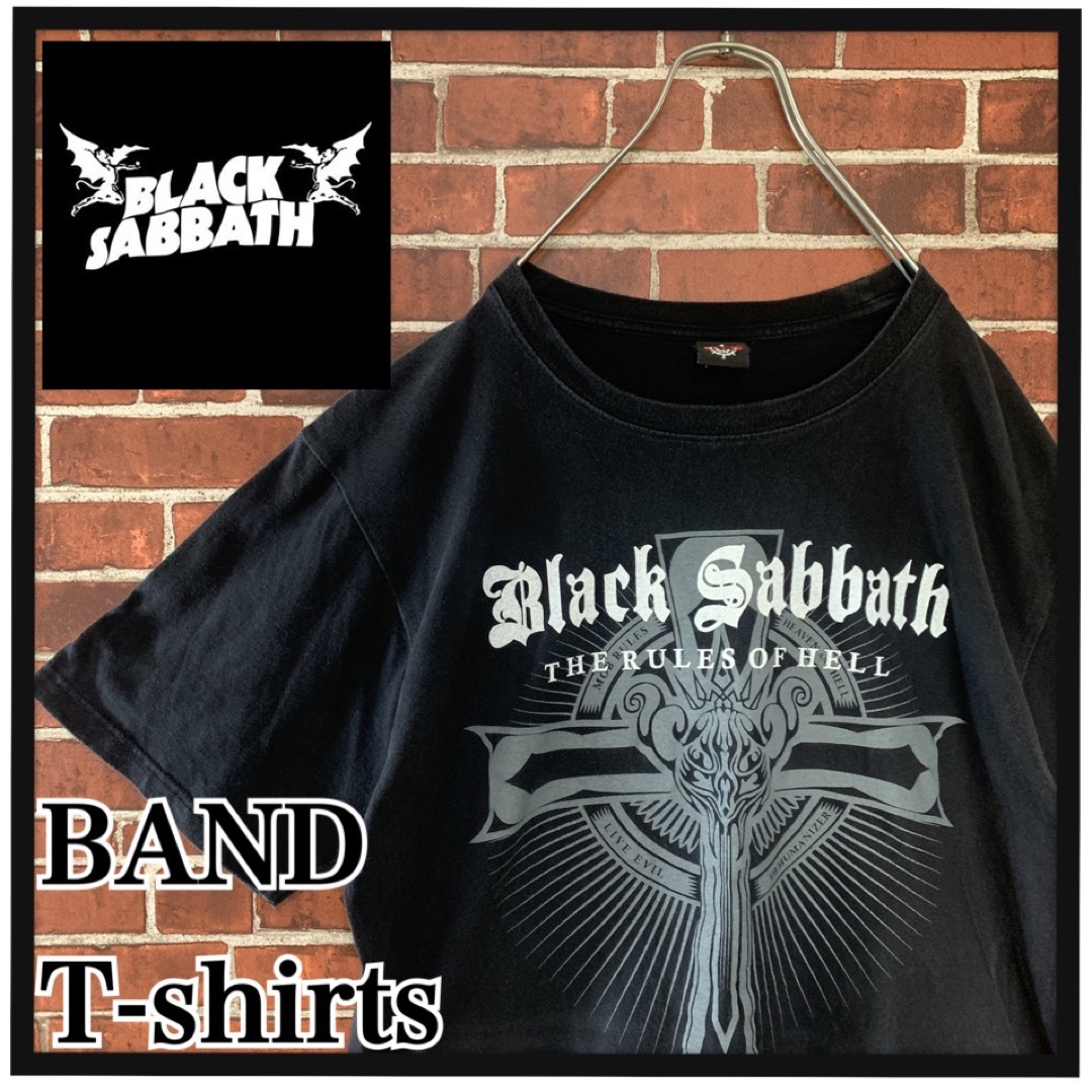 【激レア】GTS  BLACK SABBATH ブラックサバス　バンドTシャツimport