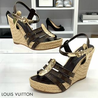 ヴィトン(LOUIS VUITTON) ウェッジサンダル サンダル(レディース)の