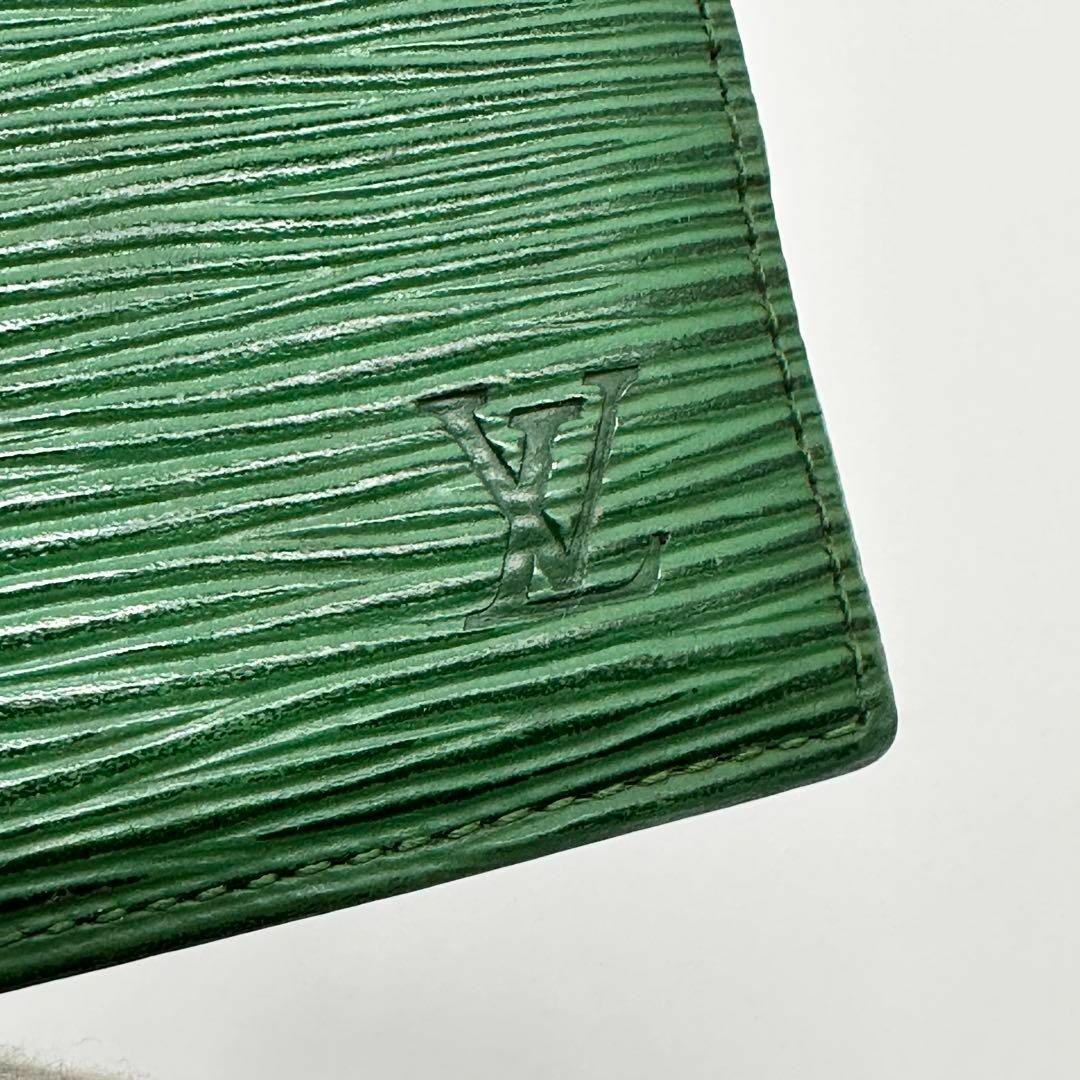 ✅美品✅ルイヴィトン エピ ポルトモネ ボワット スクエア コインケース 緑