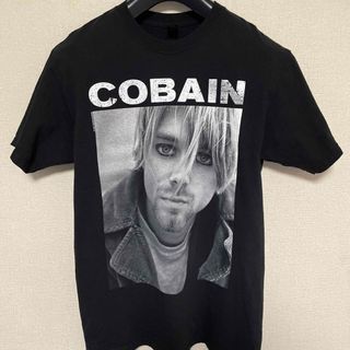 ミュージックティー(MUSIC TEE)のNIRVANAカートコバーン Tシャツ(Tシャツ/カットソー(半袖/袖なし))