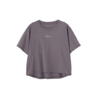 プロポーションボディドレッシング(PROPORTION BODY DRESSING)のPROPORTION取扱EDIT COLOGNE ショート丈フォルムロゴTシャツ(Tシャツ(半袖/袖なし))