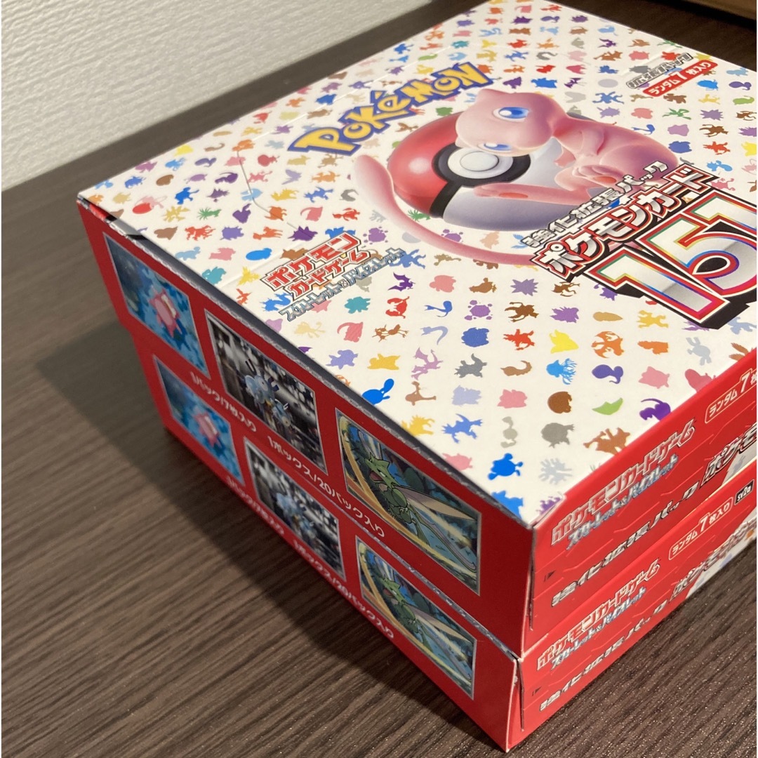 【シュリンク無し】ポケモンカード151×2BOX 2