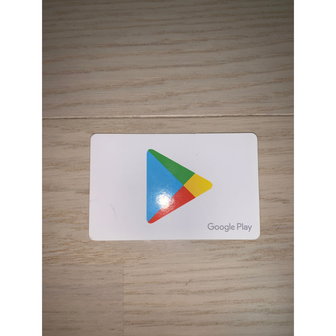 Google Playギフトカード 50000円分使用済み チケットの優待券/割引券(ショッピング)の商品写真