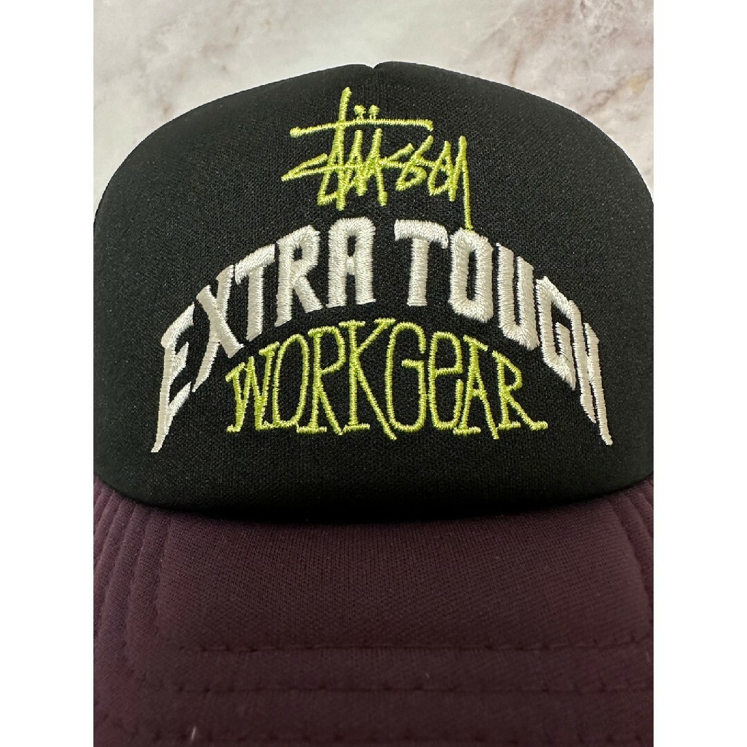 [海外限定] Stussy Workgear フォントロゴ メッシュキャップ