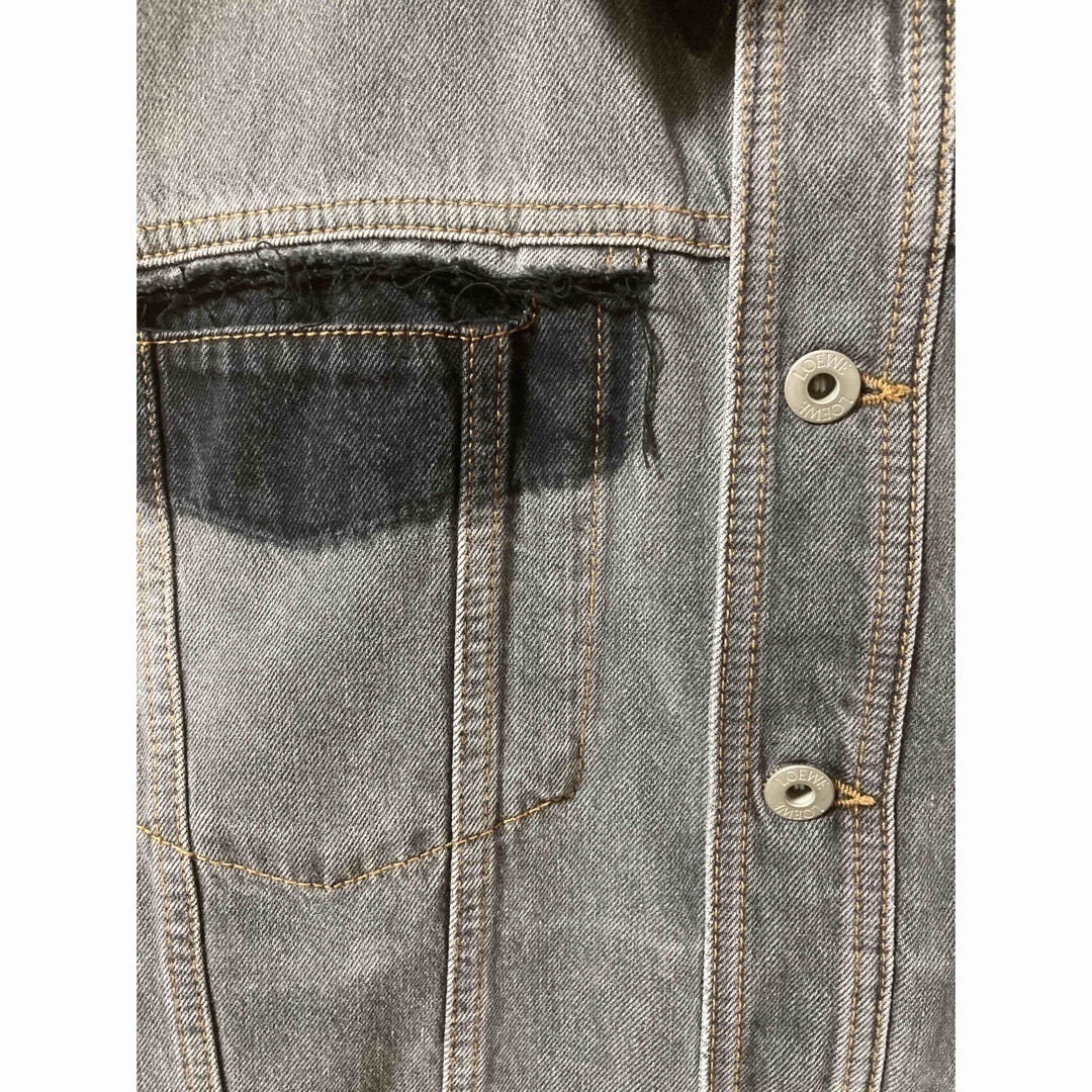 【最終値下げ・新品】LOEWE(ロエベ)22AWウォッシュドデニムジャケット