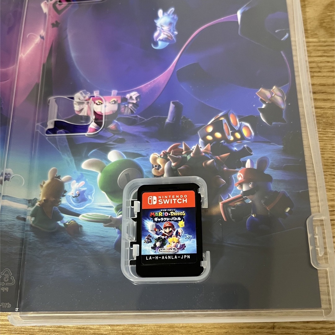 Nintendo Switch(ニンテンドースイッチ)のマリオラビッツ　ギャラクシーバトル エンタメ/ホビーのゲームソフト/ゲーム機本体(家庭用ゲームソフト)の商品写真