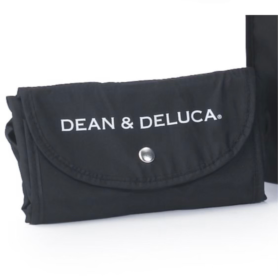 DEAN & DELUCA(ディーンアンドデルーカ)の【新品】エコバッグ折り畳みバッグブラックDEAN＆DELUCAディーン&デルーカ レディースのバッグ(エコバッグ)の商品写真