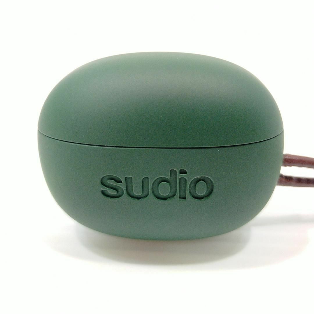 美品 Sudio 完全ワイヤレスイヤフォン TOLV Green SD-0045