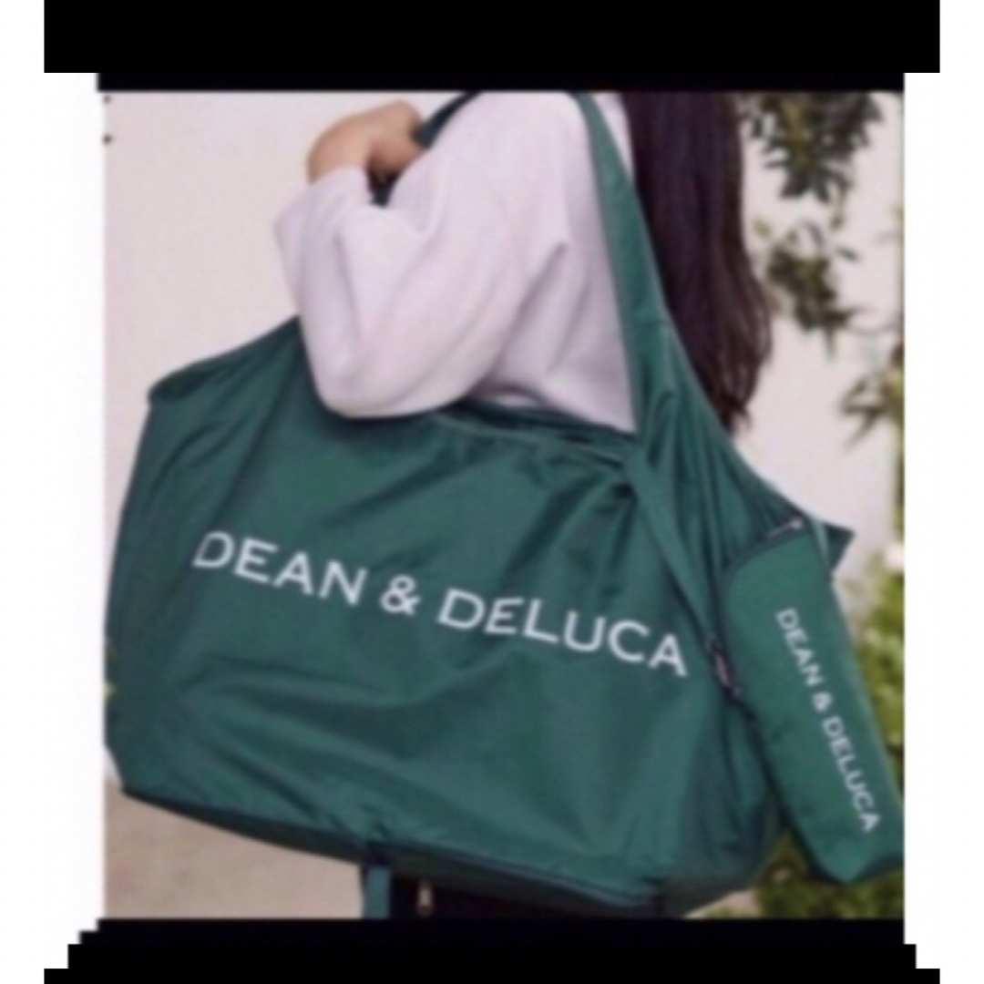 DEAN & DELUCA(ディーンアンドデルーカ)のDEAN&DELUCAレジカゴエコバッグ＆ペットボトルホルダー レディースのバッグ(エコバッグ)の商品写真