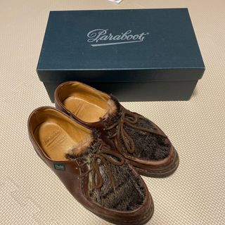 パラブーツ(Paraboot)のparaboot パラブーツ ミカエル　フォック　あざらし　4.5サイズ(ローファー/革靴)