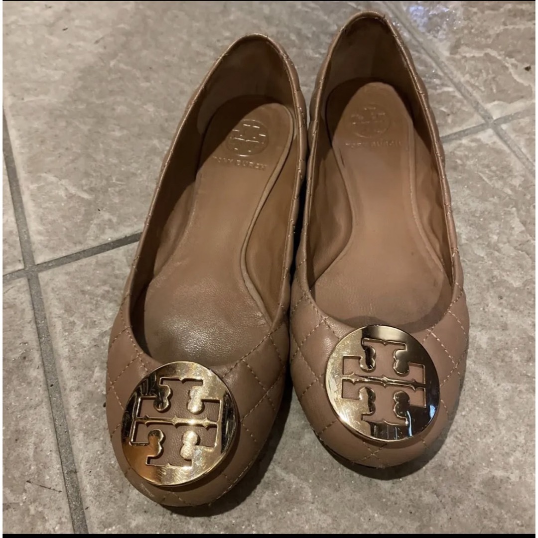 TORY BURCH トリーバーチ パンプス キルティング ブラウン 23