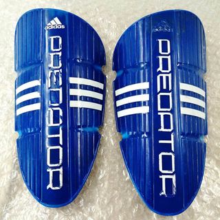 アディダス adidas シンガード レガース すね当て サッカー/フットサル ブルー(その他)