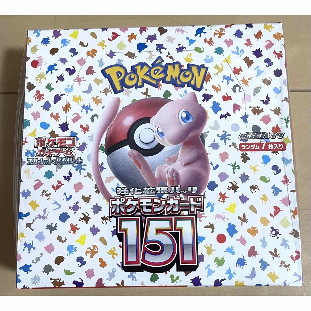 ポケモン カード  151 1box シュリンク付き