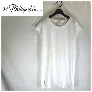 スリーワンフィリップリム(3.1 Phillip Lim)の3.1 phillip lim フィリップリム 鯉 箔押しプリント Tシャツ(Tシャツ(半袖/袖なし))