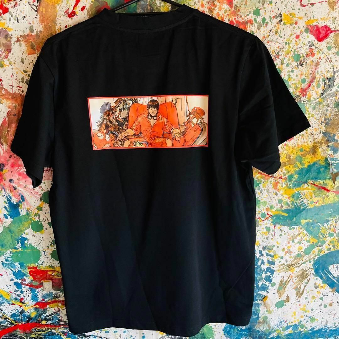 AKIRA 王座 Tシャツ リプリント 半袖 メンズ アキラ 漫画 新品 アニメ