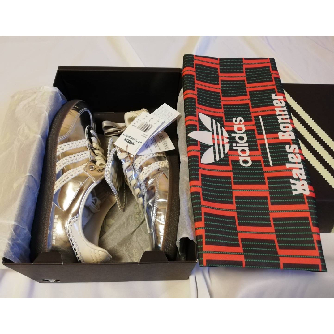adidas - 新品 箱付きWales bonner × adidas samba silverの通販 by 要