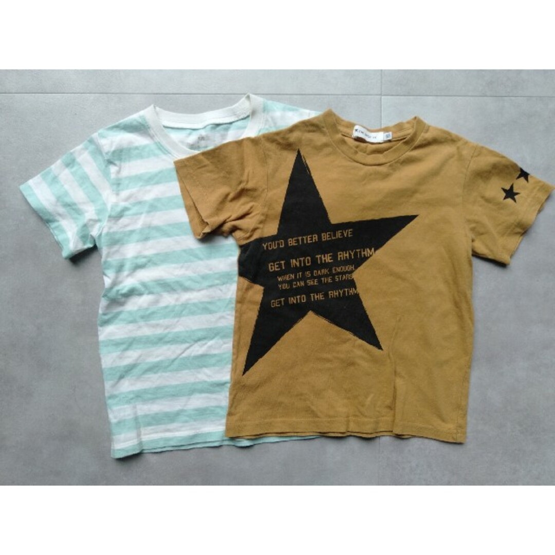 Tシャツ　THE SHOP TK  110  ・無印　120 キッズ/ベビー/マタニティのキッズ服男の子用(90cm~)(Tシャツ/カットソー)の商品写真