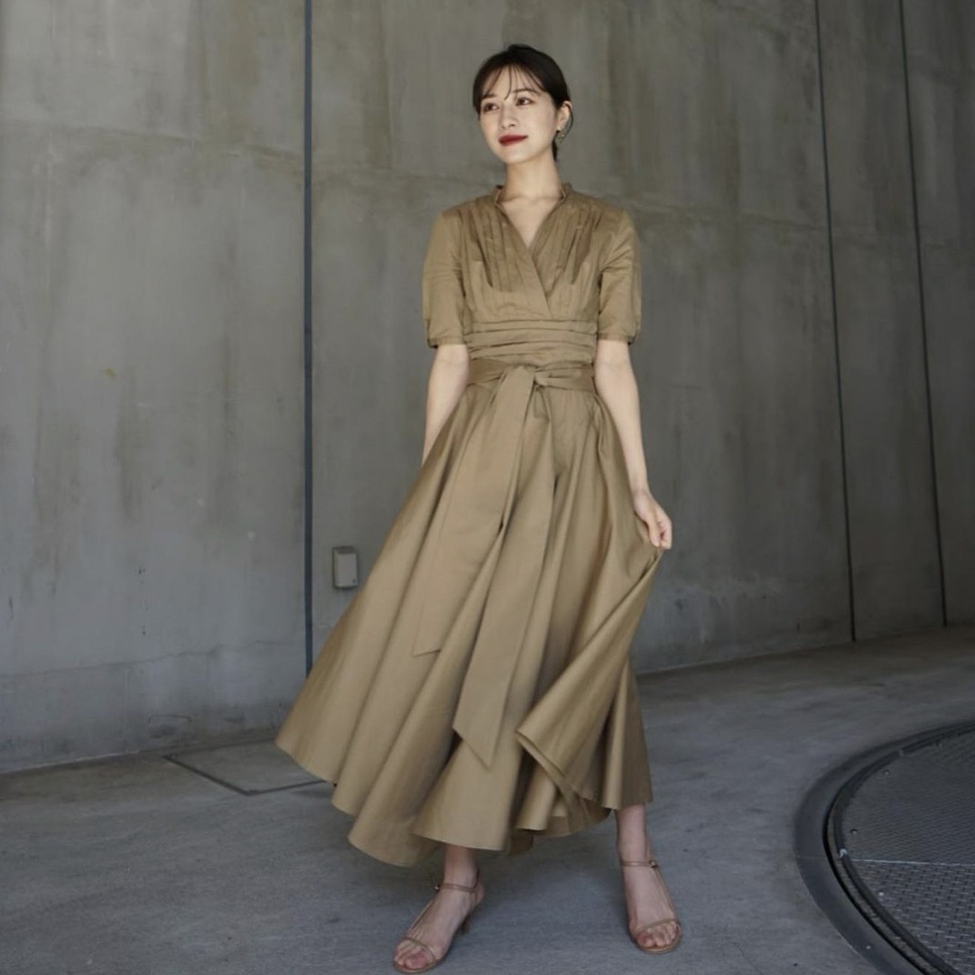 Irregular hem Shirt Dress