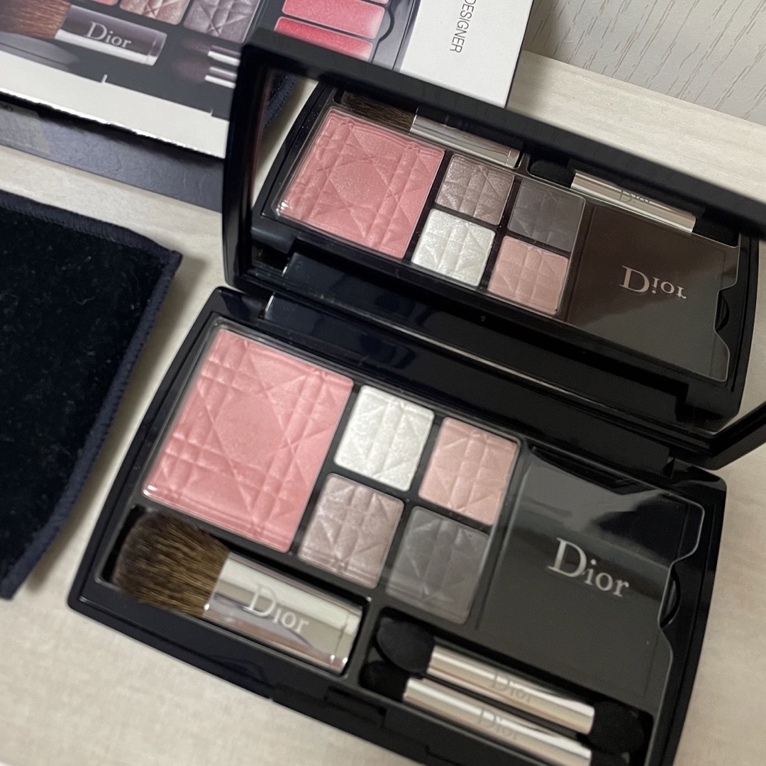 【美品】Dior グロウデザイナー メイクパレット【試し塗りのみ】