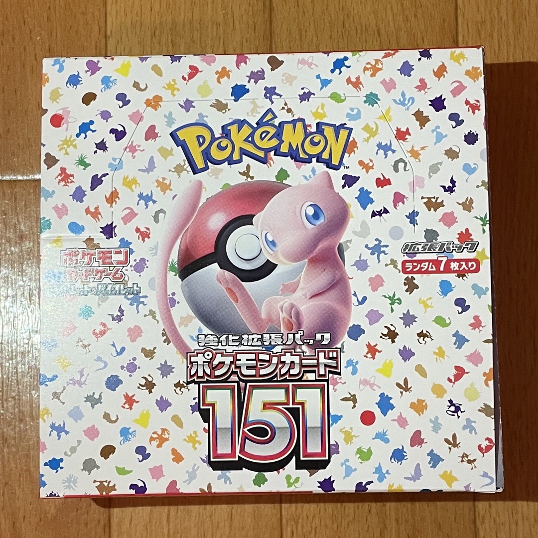 ※即日配送※ポケモンカード 151 1BOXシュリンクなし