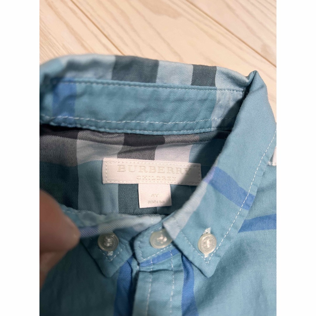 BURBERRY(バーバリー)のバーバリー　シャツ キッズ/ベビー/マタニティのキッズ服男の子用(90cm~)(Tシャツ/カットソー)の商品写真