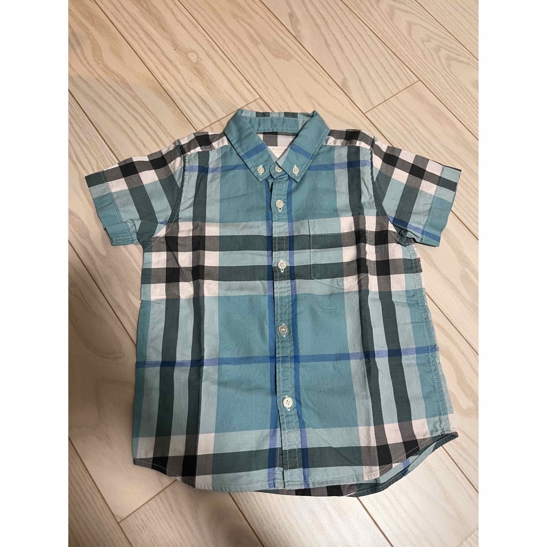 BURBERRY(バーバリー)のバーバリー　シャツ キッズ/ベビー/マタニティのキッズ服男の子用(90cm~)(Tシャツ/カットソー)の商品写真