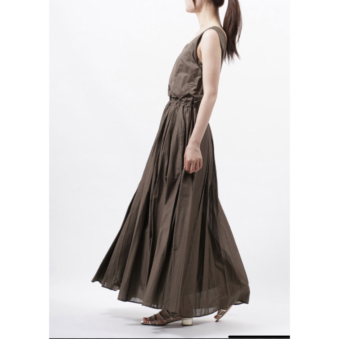UPPER HIGHTS 「DAY」black ノースリーブ dress-