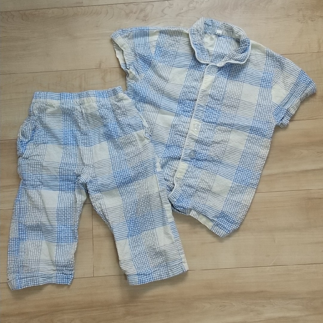 男の子用半袖パジャマ 110cm キッズ/ベビー/マタニティのキッズ服男の子用(90cm~)(パジャマ)の商品写真