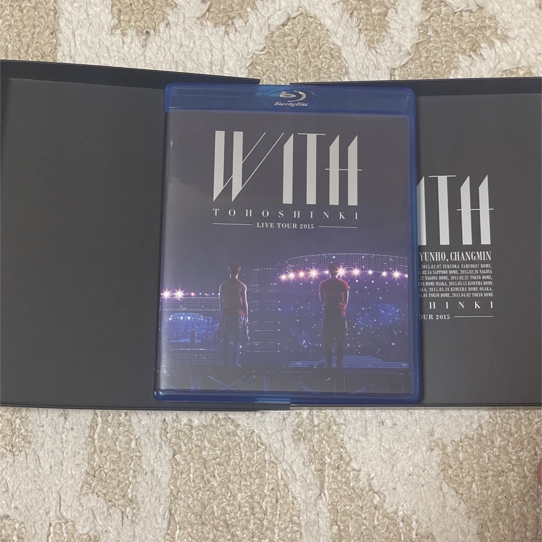 東方神起(トウホウシンキ)の東方神起　with 2015年のtour映像です⭐️ エンタメ/ホビーのDVD/ブルーレイ(ミュージック)の商品写真