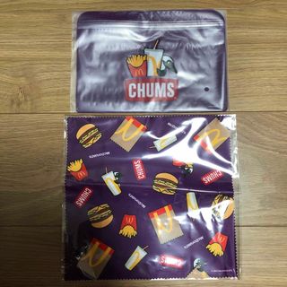 チャムス(CHUMS)のCHUMS ジッパーポーチ＆クリーナークロス(その他)