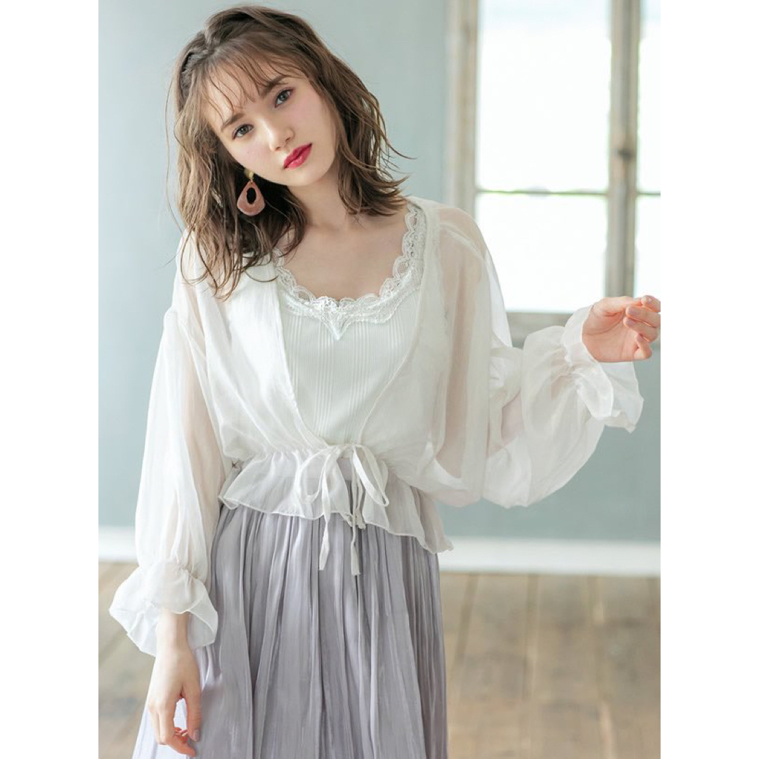 GRL 新品 GRL ☆レースタンクトップ☆の通販 by MAPINK GRL♡グレイル♡前後2Wayレースタンクトップ