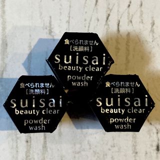 スイサイ(Suisai)の★suisai ブラックパウダーウォッシュ 3個★(洗顔料)