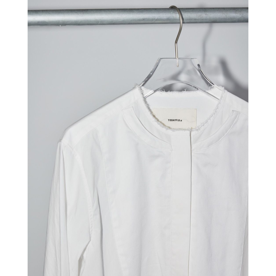 TODAYFUL(トゥデイフル)のTODAYFUL  カットオフドレスシャツ レディースのトップス(シャツ/ブラウス(長袖/七分))の商品写真