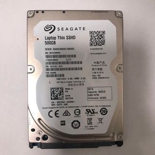 シーゲイト(SEAGATE)のSeagate ST500LM000 500GB SSHD (PCパーツ)