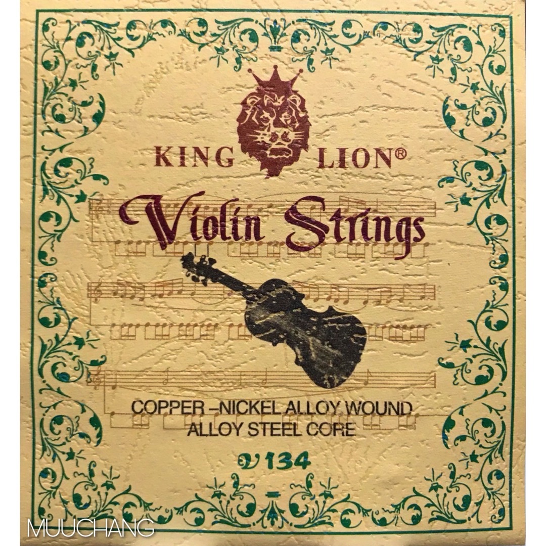 KingLion◇バイオリン弦◇キングライオン◇4/4◇4弦セットの通販