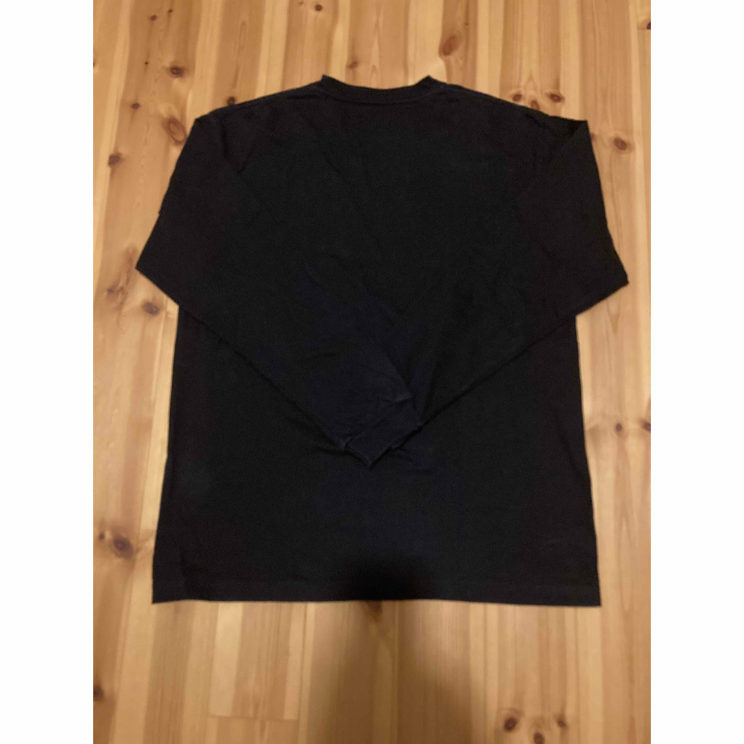 Hanes(ヘインズ)のヘインズ ビーフィー ロンT ブラック サイズXL メンズのトップス(Tシャツ/カットソー(七分/長袖))の商品写真