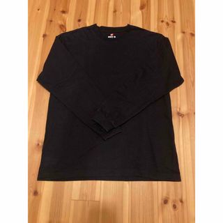 ヘインズ(Hanes)のヘインズ ビーフィー ロンT ブラック サイズXL(Tシャツ/カットソー(七分/長袖))