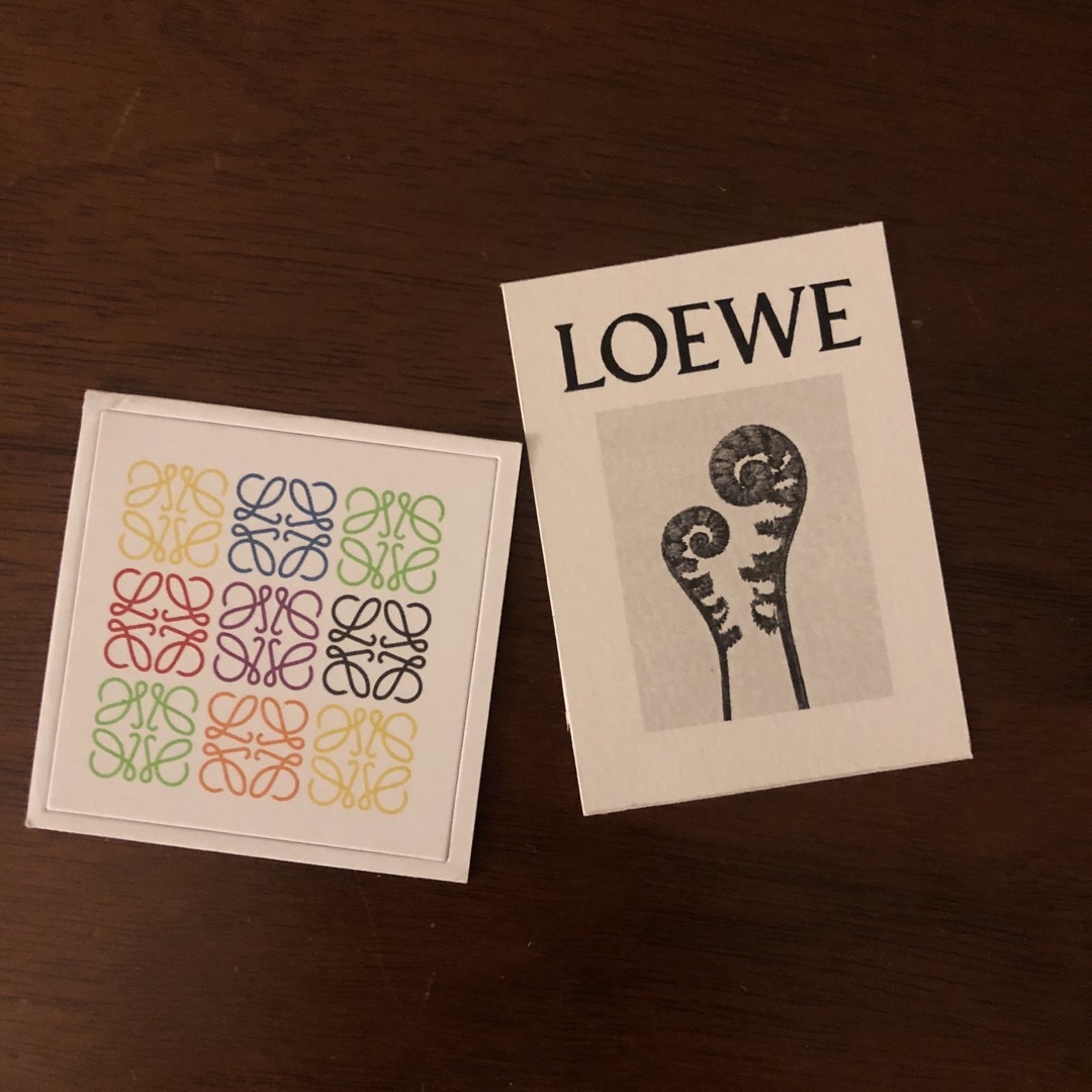 LOEWE(ロエベ)のロエベステッカー ハンドメイドの文具/ステーショナリー(しおり/ステッカー)の商品写真