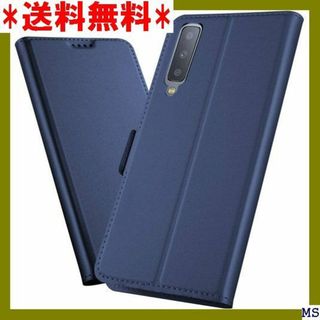 ３ Galaxy A7 2018 ケース Gos Elec ー ブルー 1168(モバイルケース/カバー)