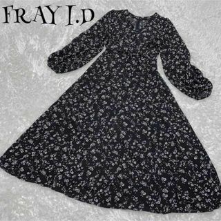 FRAY I.D - FRAY I.D ☆ フラワーワンピース ロングワンピース 花柄 総