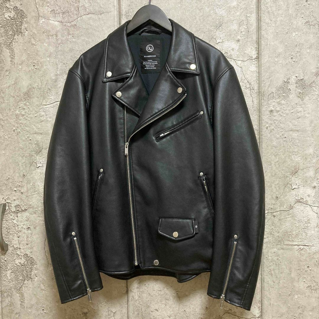 GU - 【Lサイズ】GU×アンダーカバー ライダース under coverの GU - 【Lサイズ】GU×アンダーカバー ライダース under coverの
