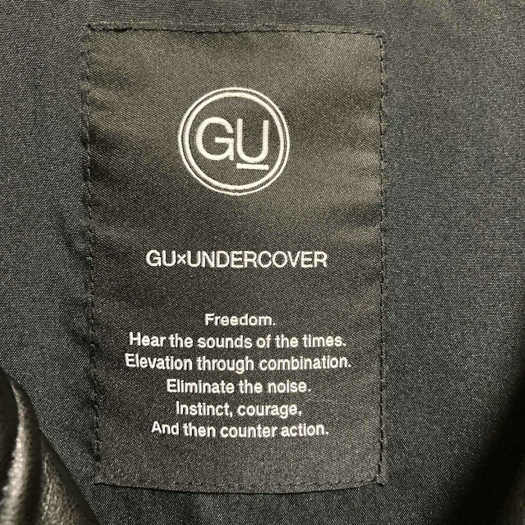 GU(ジーユー)の【Lサイズ】GU×アンダーカバー ライダース under cover メンズのジャケット/アウター(ライダースジャケット)の商品写真