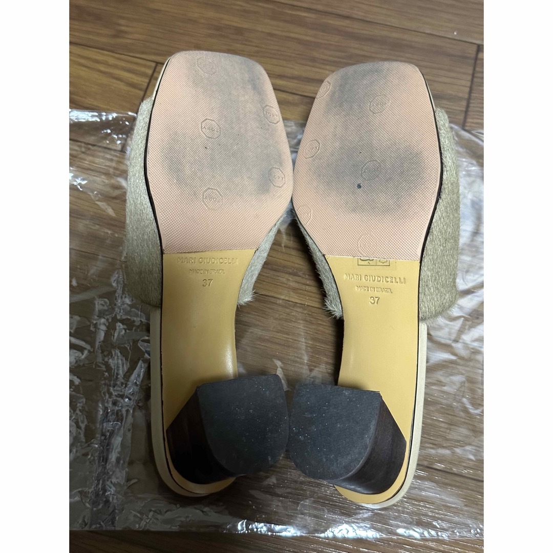 適当な価格 MARI GIUDICELLI マリジウディセリ ポニーミュールSIZE 37