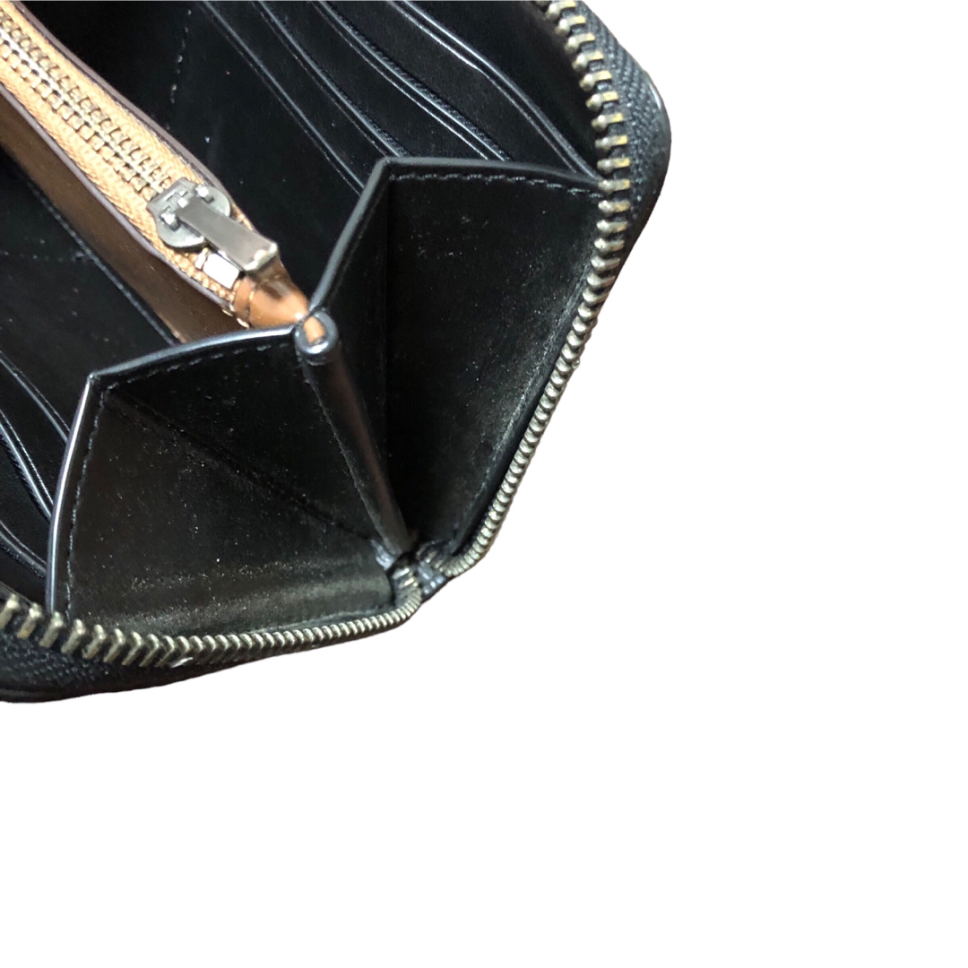 COACH - coachコーチ 長財布 レザー ブラック黒 ラウンドジップ COACH - coachコーチ 長財布 レザー ブラック黒 ラウンドジップ
