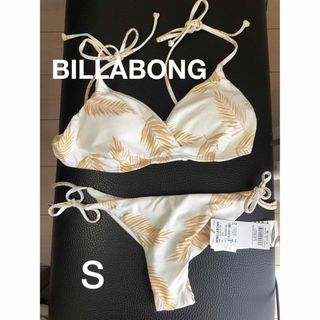 ビラボン(billabong)のわんわん様🐶【新品タグ付】BILLABONG 水着 ビキニ S ボタニカル柄(水着)