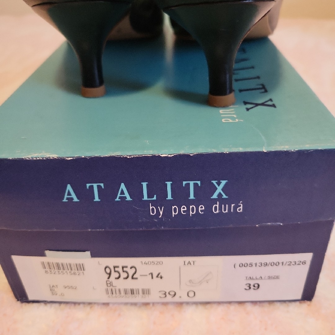 ★ATALITX★by pepe dura★ヒール・39★USED レディースの靴/シューズ(ハイヒール/パンプス)の商品写真