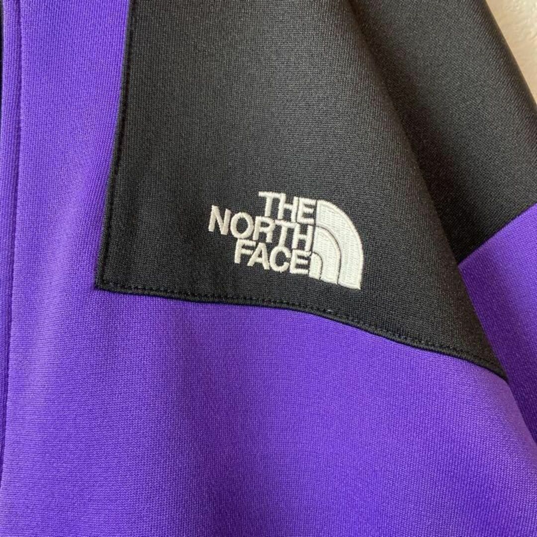 【人気トラックジャケット】THE NORTH FACEパープル紫刺繍ロゴ 6