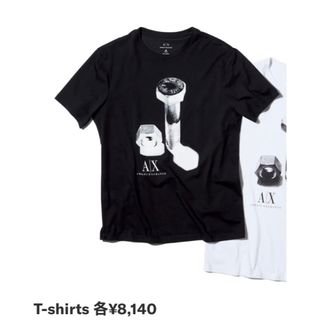 アルマーニエクスチェンジ(ARMANI EXCHANGE)の新品未使用　アルマーニ　Tシャツ　30周年限定モデル　クールネック(Tシャツ(半袖/袖なし))