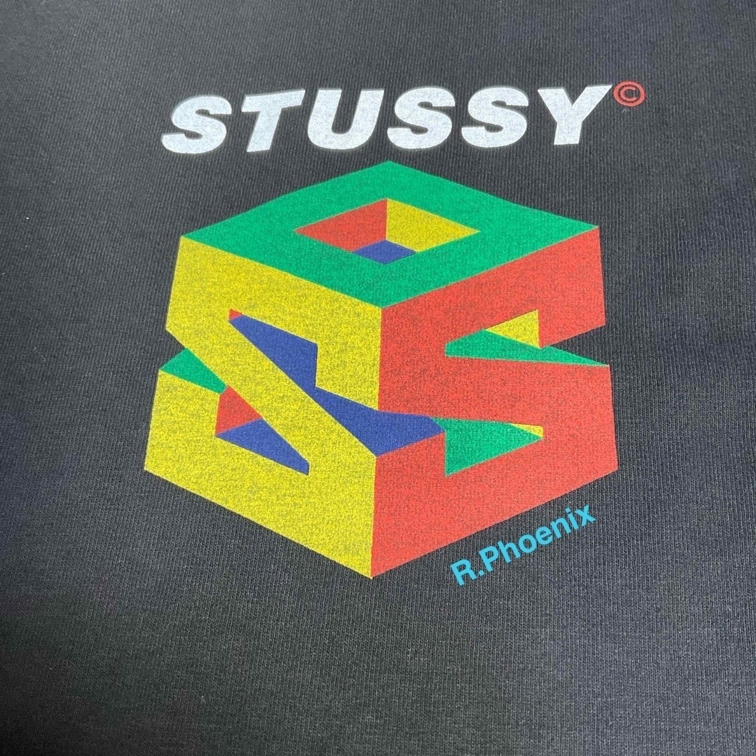 STUSSY S64 PIGMENT DYED TEE BLACK モーガン蔵人